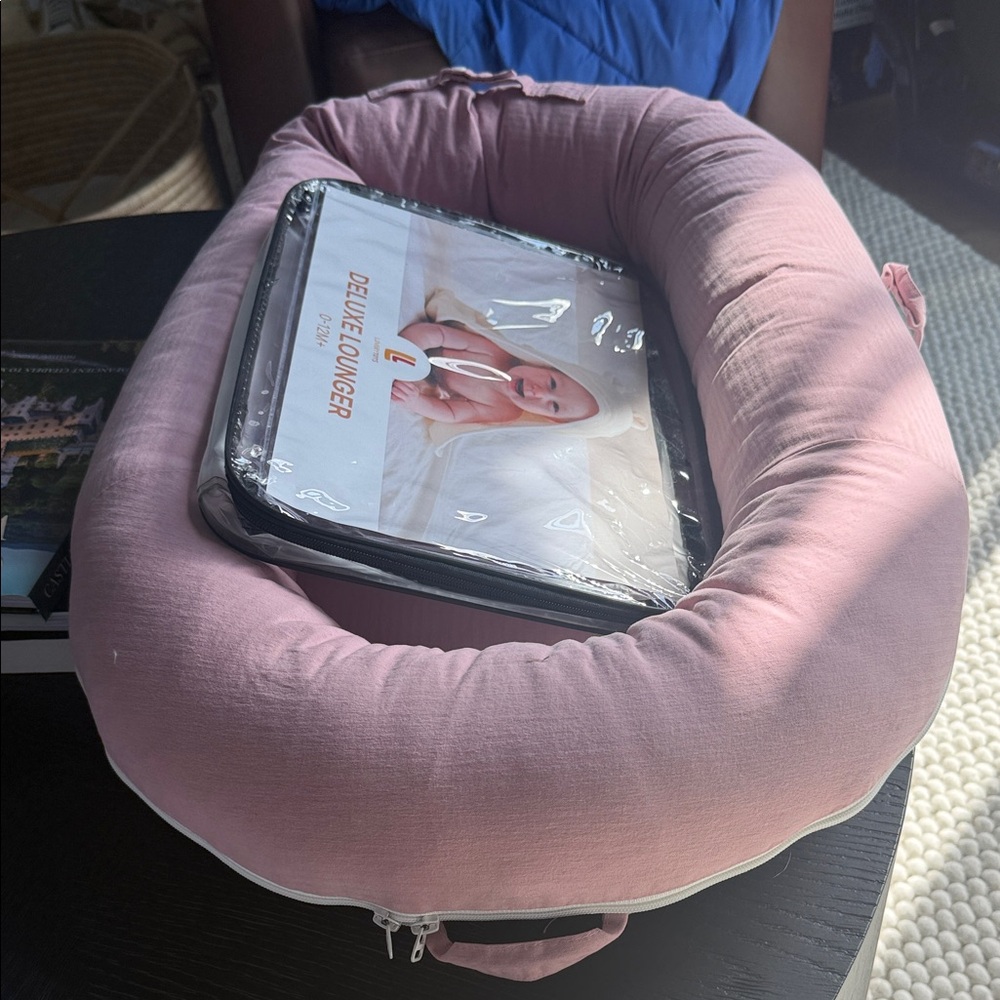 Dusty Pink lounger Pillow - Support Cushion
